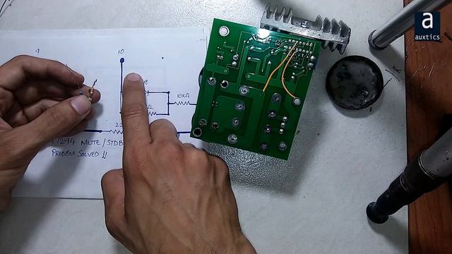 TDA7294 MUTE - STBY Problem Solved !!