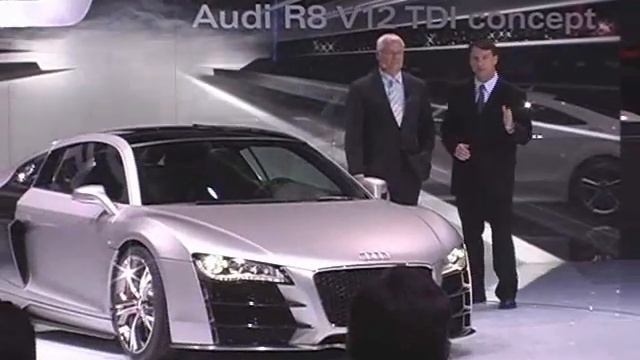Audi R8 V12 TDI Concept Unveiled At Detroit Auto Show