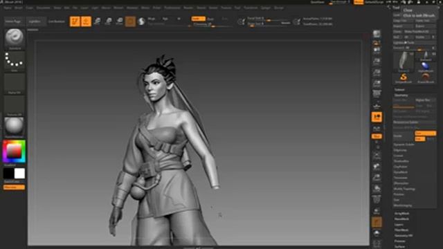 Zbrush Tools 2018 Лекция 1