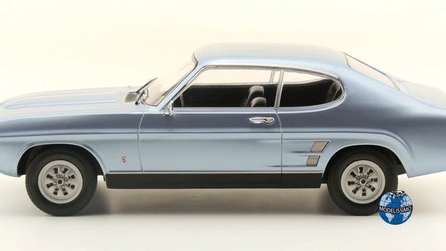Modelissimo: Model Car Group Ford Capri MKI lightblue-metallic 1973 1/18 смотреть онлайн