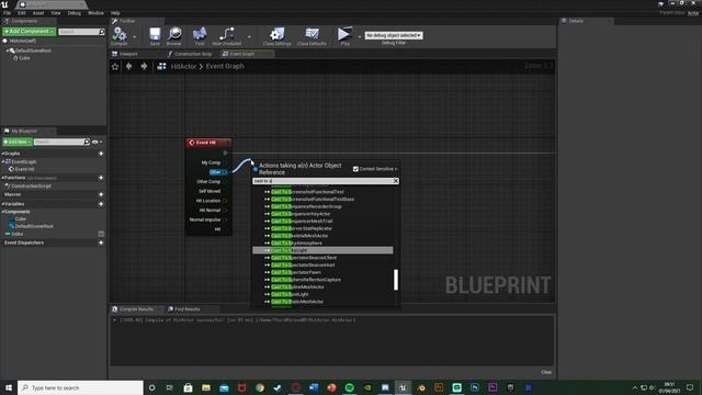 Search For Multiple Actors On Event Hit Or Event Begin Overlap - Unreal Engine 4 Tutorial смотреть онлайн
