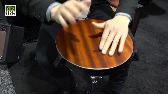 Stagg Tri-Tone Percussion Pad - a lap and travel cajon смотреть онлайн