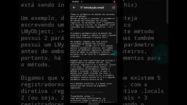Noções Básicas de smali crie seus métodos e resolva seus crashs смотреть онлайн