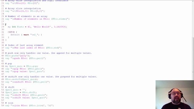 Introduction to Perl 6 - part 1 смотреть онлайн