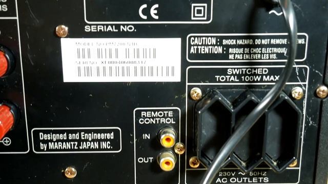 Marantz PM7200 amplifier Disassembly смотреть онлайн