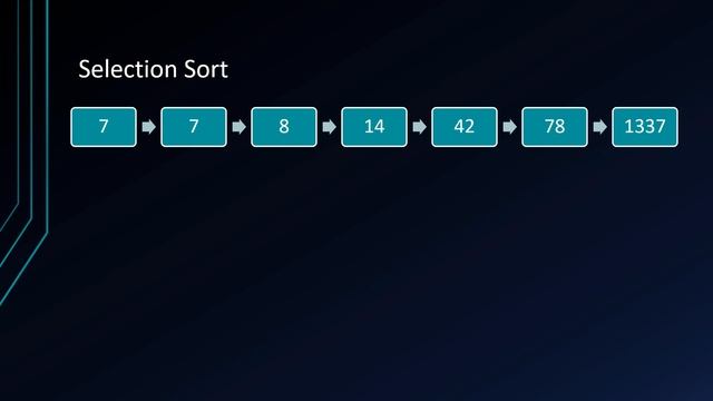 Algorithmen und Datenstrukturen #13 - Selection Sort смотреть онлайн
