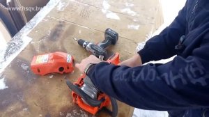 Что делать, если  залил свечу в бензопиле