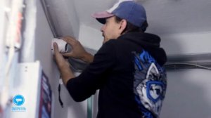 Установка камеры видеонаблюдения в подъезде