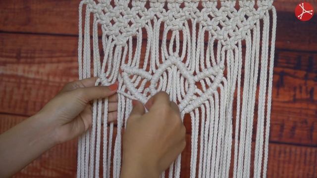 Macrame tutorial: Lotus Flower - How to make a lotus macrame wall hanging | DIY | Wall Hanging смотреть онлайн