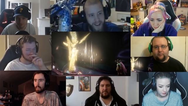 Reactions Mashup: "Rejection of the Gift" 7.3 World of Warcraft Cinematic смотреть онлайн