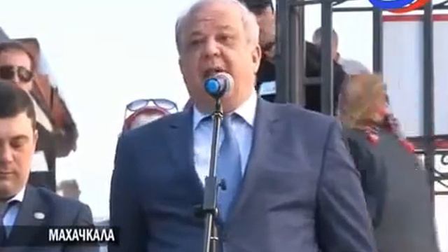 В Дагестан прибыл большой поезд Дружбы. смотреть онлайн