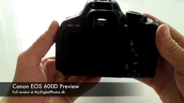Canon EOS 600D Preview
