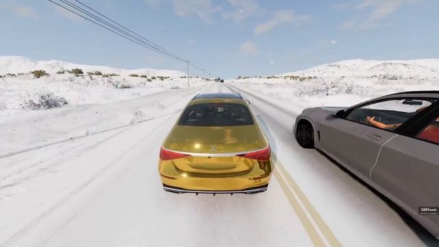 ЗОЛОТАЯ МОЛОДЁЖЬ! МАЖОРЫ БЕЗ НОМЕРОВ ТВОРЯТ БЕСПРЕДЕЛ | BeamNG.drive смотреть онлайн