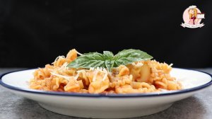 Вкусно даже без мяса! МАКАРОНЫ в ТОМАТНОМ СОУСЕ на СКОВОРОДЕ. Ужин на каждый день от Wiki recept