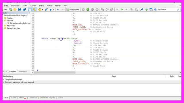 MQL4 TUTORIAL GRUNDLAGEN - 88 SIMPLER ALLIGATOR INDIKATOR смотреть онлайн