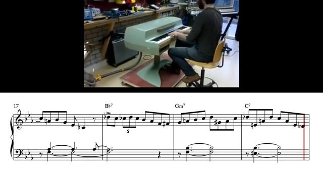 Student Fender Rhodes - transcription смотреть онлайн