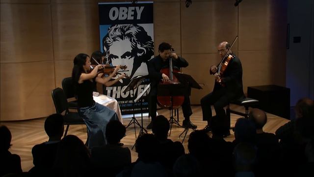 Beethoven String Quartet No. 1 in F Major, Op. 18, No. 1 - Afiara String Quartet (Live) смотреть онлайн