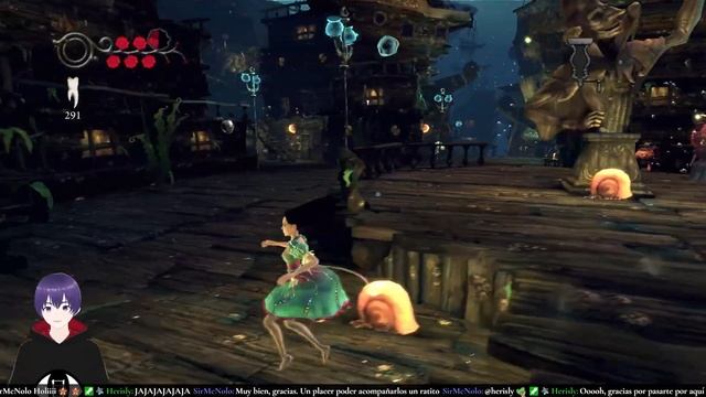 Alice: Madness Returnes Cap. 2 | HerCosmicTrip en #Twitch | Debajo del mar no eres feliz ?? смотреть онлайн