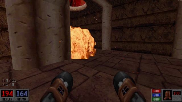 Blood (BloodGDX) - E4M8 Hall of the Epiphany - All Secrets - Well Done - 2160p 4K смотреть онлайн