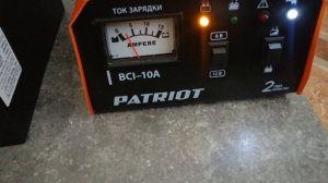 ЗАРЯДНОЕ УСТРОЙСТВО PATRIOT BCI-10A | АККУМУЛЯТОР HYUNDAI SOLARIS ЗАРЯДКА