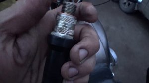 Работа мотоцикла Урал с одним карбюратором.