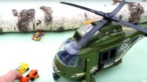 Мультик про машинки и вертолетик - Игры на улице.mp4