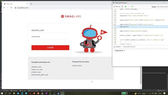 #12 Playwright with Python | PyTest framework with Playwright Part 2 смотреть онлайн