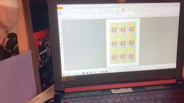 как я делаю карточки кпоп вместе с задниками (плюшки для карт) | How I make freebies for K-pop смотреть онлайн