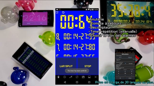 Chronomètre et Minuteur смотреть онлайн