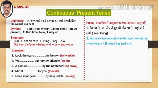 Continuous Present Tense смотреть онлайн