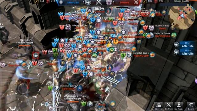 [Lineage 2 Revolution] - Осада Замка: AfterLife vs InGame + DC + Immortal смотреть онлайн