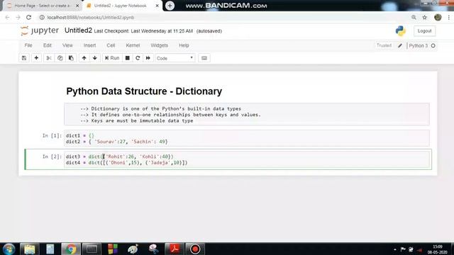 Python 008: Dictionary смотреть онлайн
