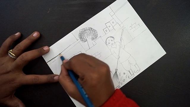 Clean India Drawing || Drawing On Swachh Bharat || Swachh Bharat Drawing || Pencil Drawing смотреть онлайн