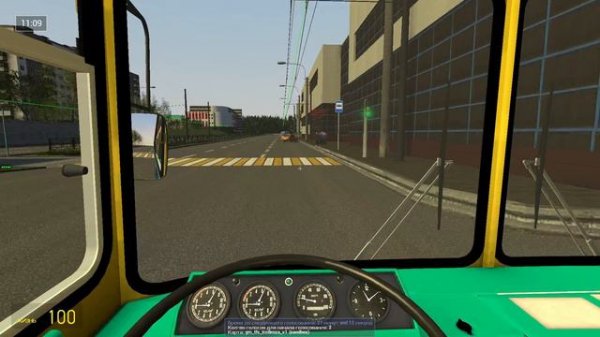 Поездка на 4 Маршруте в Троллензе TROLLEYBUS FS