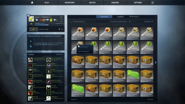 EPIC REACTION - CASE UNBOXING CS:GO ! смотреть онлайн