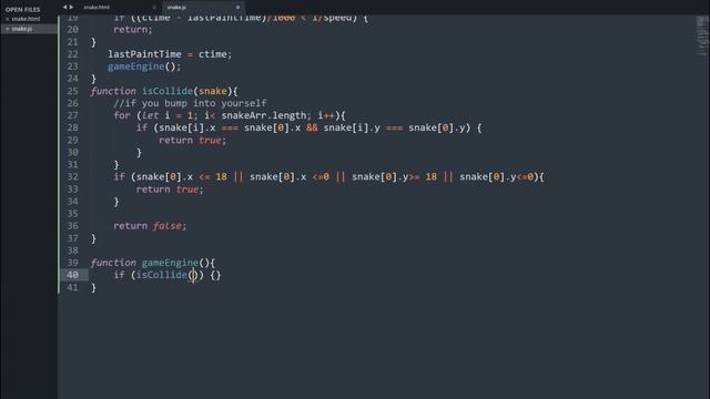 Snake Game In JavaScript смотреть онлайн