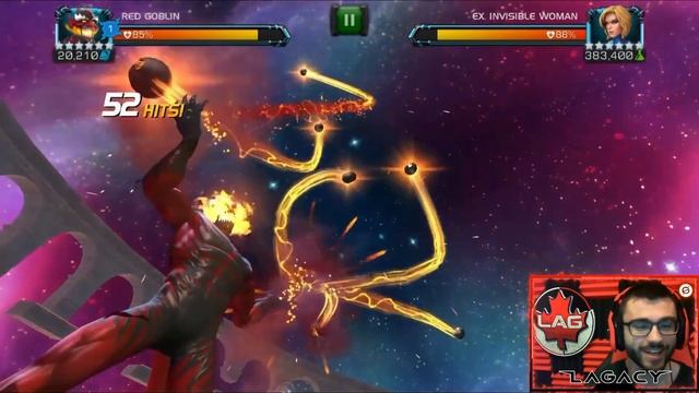 Red Goblin Crazy Damage With Odin Buffs! Abyss Showcase! Incinerates! - Marvel Contest of Champions смотреть онлайн