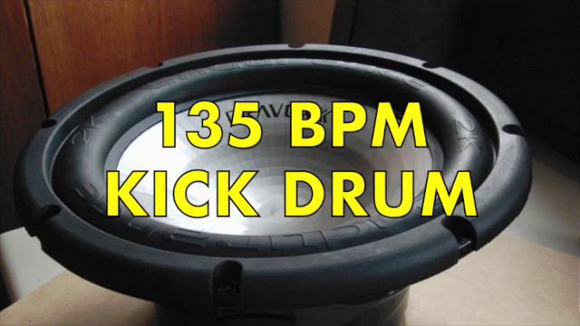 135 BPM Kick Drum Metronome, 135BPM Bass Drum Thump, 4 on the Floor Kick, 135 Beats Per Minute Bomb смотреть онлайн