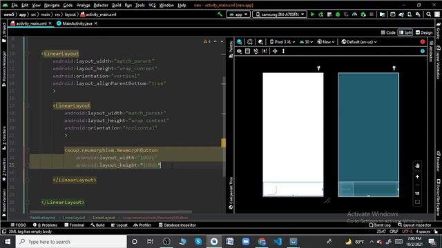 Amazing calculator design in android studio || Neomorphic calculator design by josim Hossain смотреть онлайн