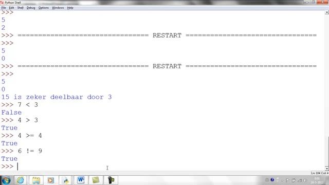 Python les 11 - Modulus operator, booleaanse expressies en booleaanse functies смотреть онлайн