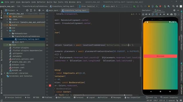 Convert Coordinates to Address & Address to Coordinates | Flutter Reverse GeoCoding Google API смотреть онлайн