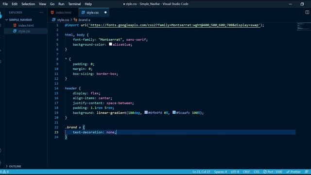 How to Create Navigation Bar Using HTML and CSS | NavBar HTML CSS смотреть онлайн