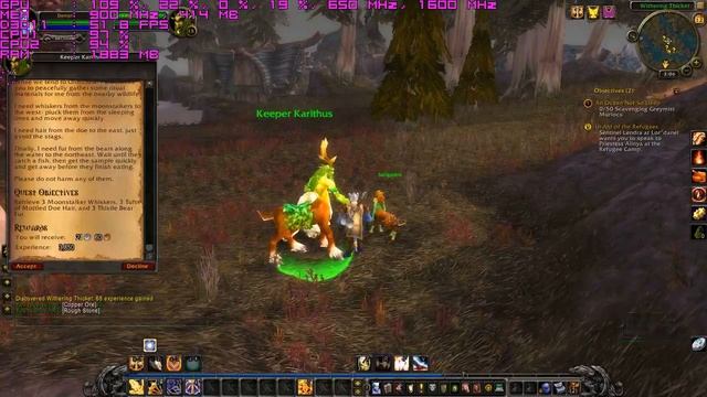 WOW Mists Of Pandaria 9600GT, C2D E6420 3.0Ghz смотреть онлайн