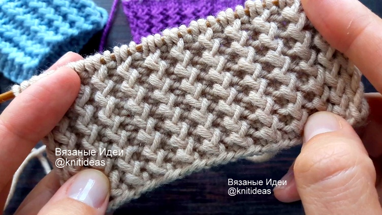 ОЧЕНЬ КРАСИВАЯ РЕЗИНКА СПИЦАМИ! Резинка колосок или французская резинка. смотреть онлайн