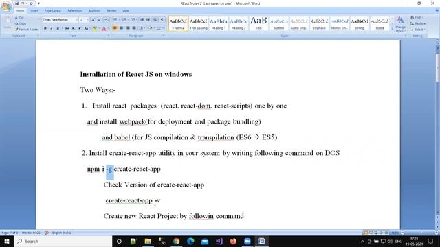 ReactJS Installation on Windows 10 | Simple Approach смотреть онлайн