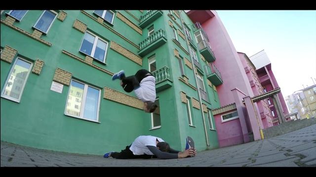 Акробатическое паркур-шоу "Флоуви" | Минск смотреть онлайн