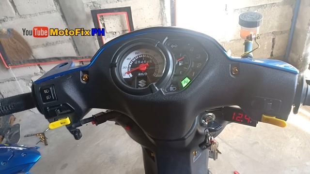 Installing voltmeter | suzuki smash115 | planning for giveaway смотреть онлайн