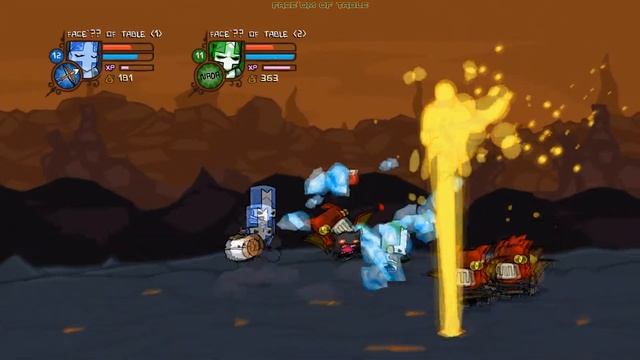Прохождение Castle Crashers (CO-OP) — Эпизод 6: ЛАВА! (Босс: Дракон с носком) смотреть онлайн
