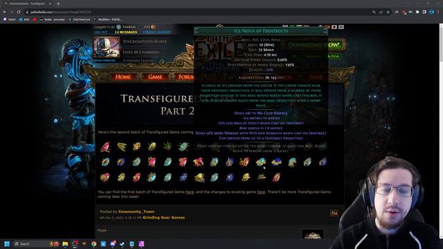 Path of Exile 3.23 Is Ice Nova Back!? & Other Gems (Part 2) смотреть онлайн