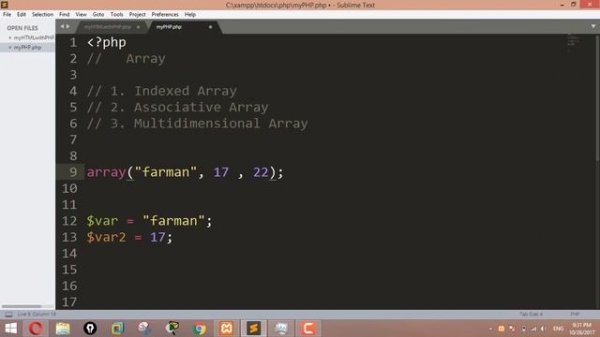 PHP Tutorials for Beginners 42 - Different types of Array in PHP